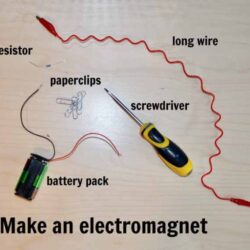 Membuat Magnet dengan Arus Listrik, Panduan Langkah demi Langkah